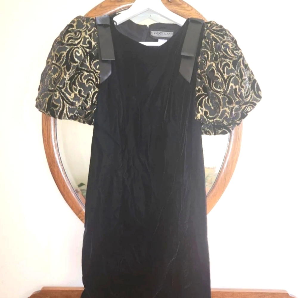 Vintage Jessica Howard Velvet Dress